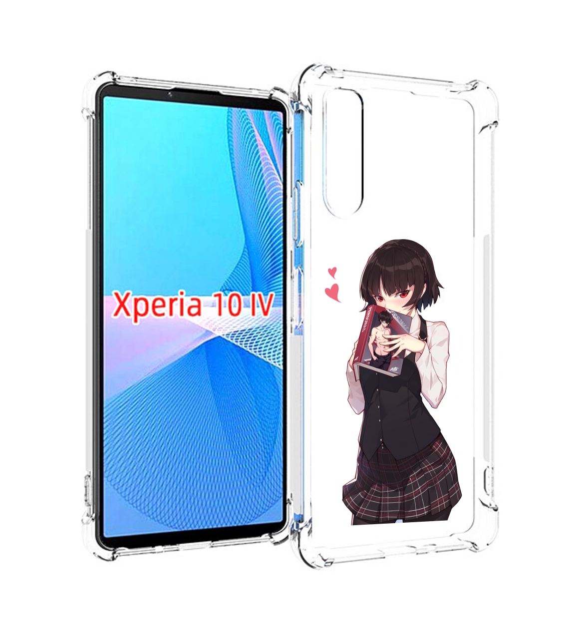 Чехол MyPads Persona 5 - Makoto Niijima для Sony Xperia 10 IV (10-4), Прозрачный, Tocco
Чехол MyPads Persona 5 - Makoto Niijima для Sony Xperia 10 IV (10-4), Прозрачный, Tocco