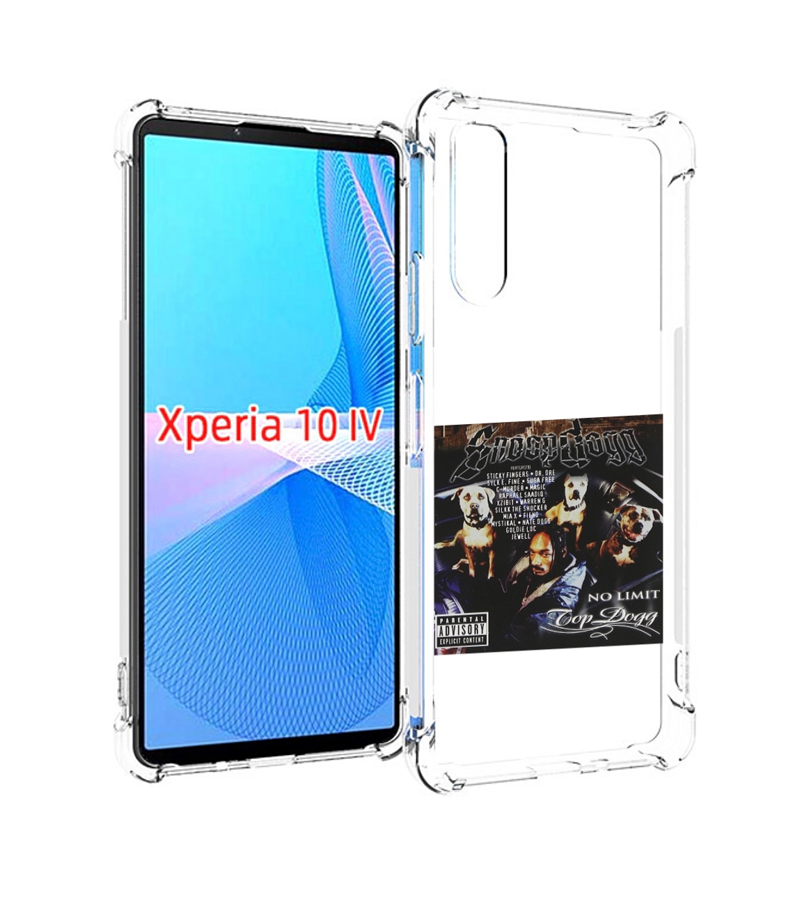 Чехол MyPads Snoop Dogg No limit top dogg для Sony Xperia 10 IV (10-4), Прозрачный, Tocco
Чехол MyPads Snoop Dogg No limit top dogg для Sony Xperia 10 IV (10-4), Прозрачный, Tocco