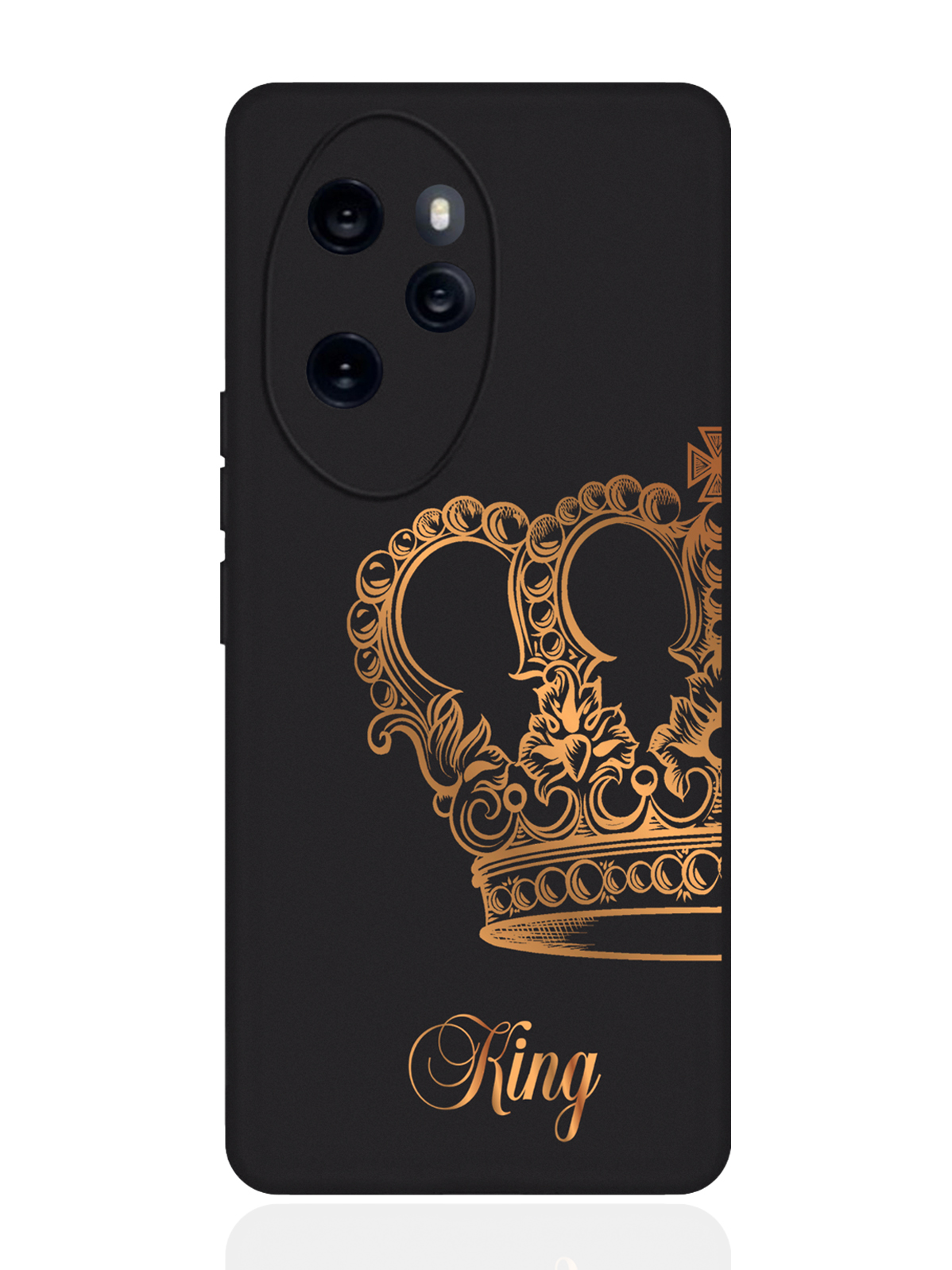 Чехол для смартфона Honor 100 Pro черный силиконовый Парный чехол корона King, Honor
Чехол для смартфона Honor 100 Pro черный силиконовый Парный чехол корона King, Honor