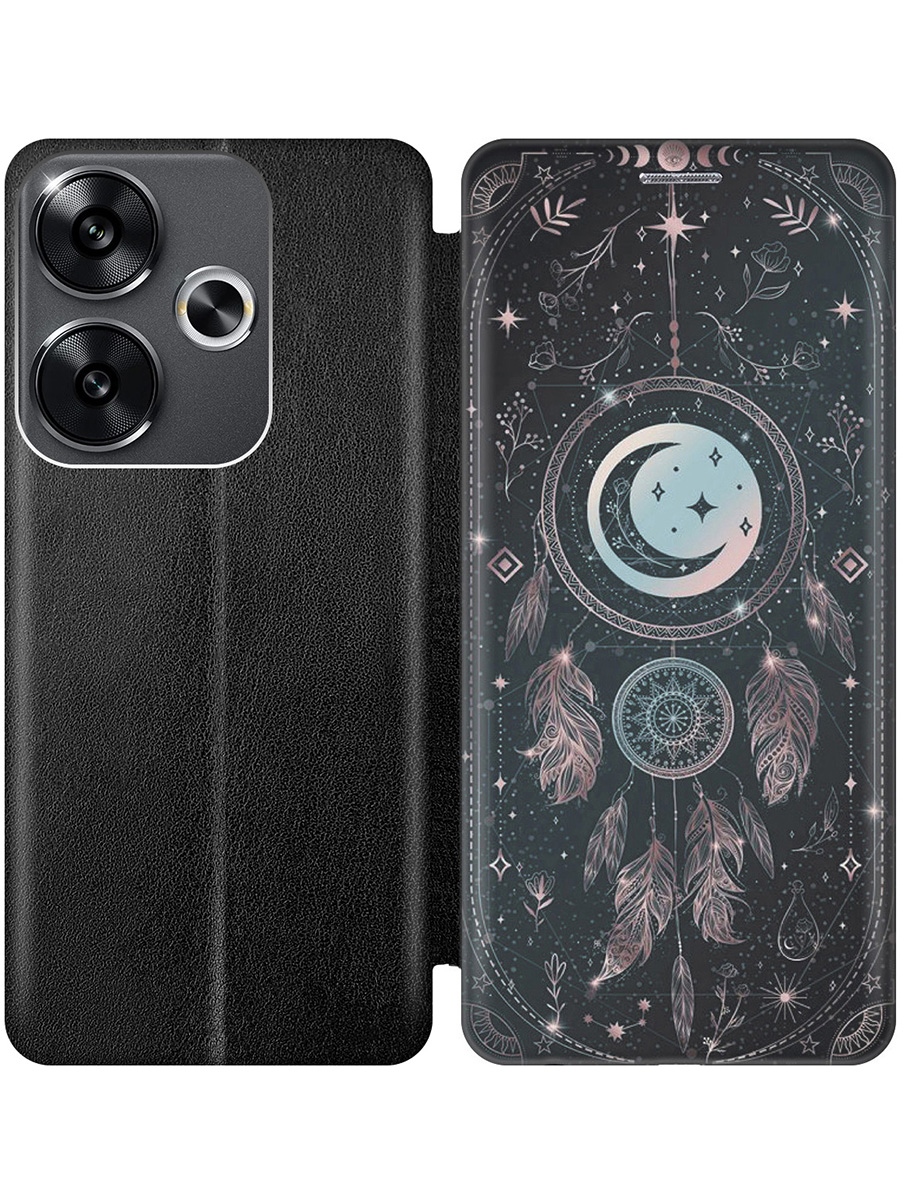 Чехол-книжка на Xiaomi Redmi Turbo 3 / Poco F6 с принтом "Ловец снов и месяц" черный, Черный;голубой;серый, 783980885
Чехол-книжка на Xiaomi Redmi Turbo 3 / Poco F6 с принтом "Ловец снов и месяц" черный, Черный;голубой;серый, 783980885