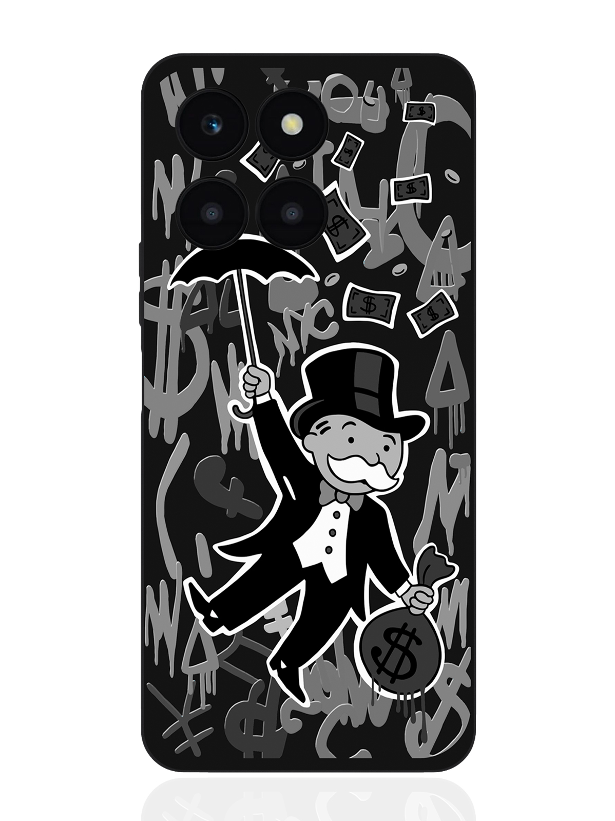Чехол для смартфона Honor X6A черный силиконовый Monopoly Black Edition, Серый;черный, Honor
Чехол для смартфона Honor X6A черный силиконовый Monopoly Black Edition, Серый;черный, Honor