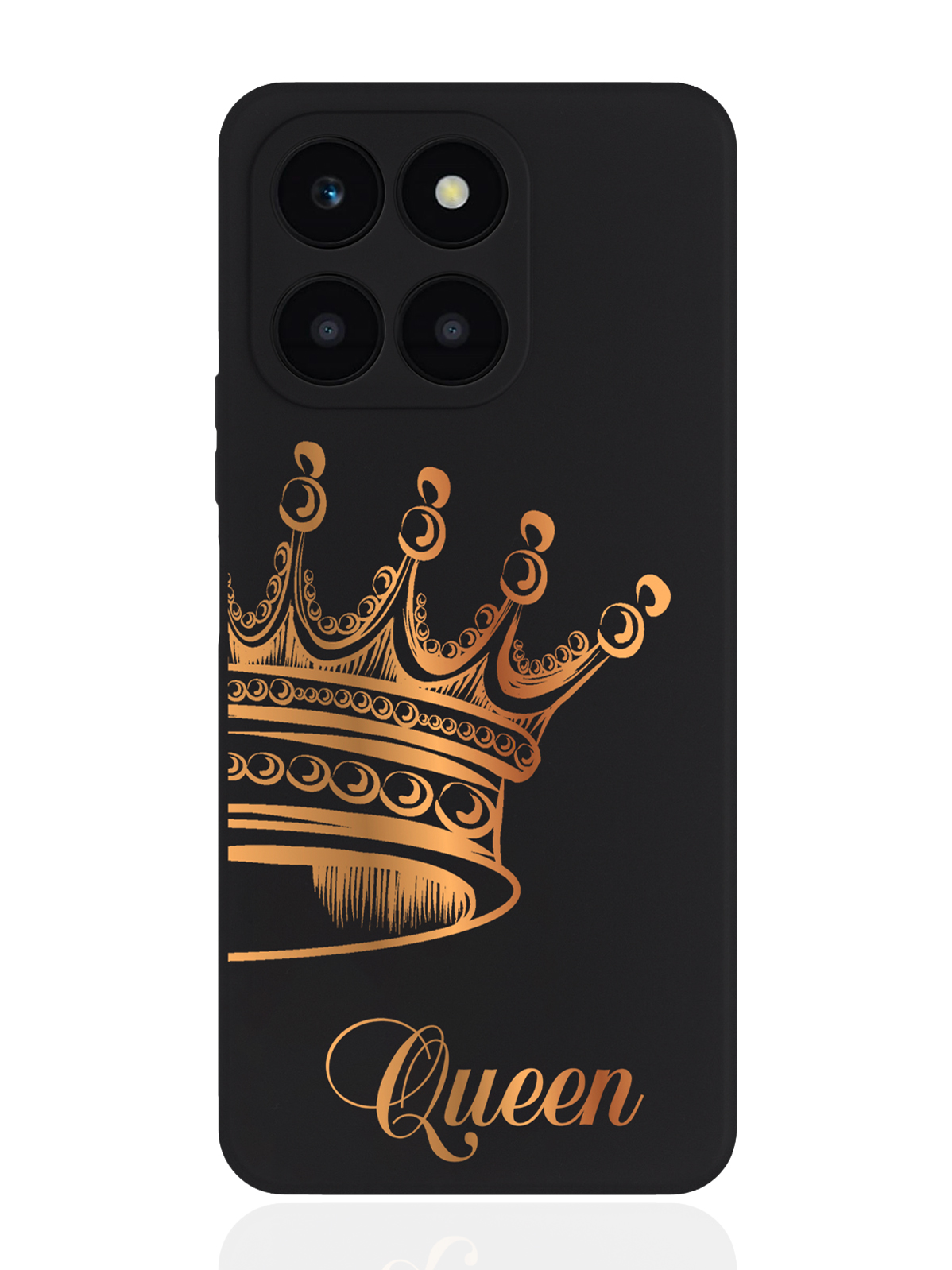 Чехол для смартфона Honor X6A черный силиконовый Парный чехол корона Queen, Черный;золотистый
Чехол для смартфона Honor X6A черный силиконовый Парный чехол корона Queen, Черный;золотистый