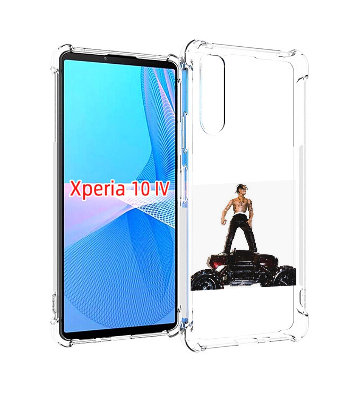 Чехол MyPads Travis Scott - Rodeo для Sony Xperia 10 IV (10-4), Прозрачный, Tocco
Чехол MyPads Travis Scott - Rodeo для Sony Xperia 10 IV (10-4), Прозрачный, Tocco