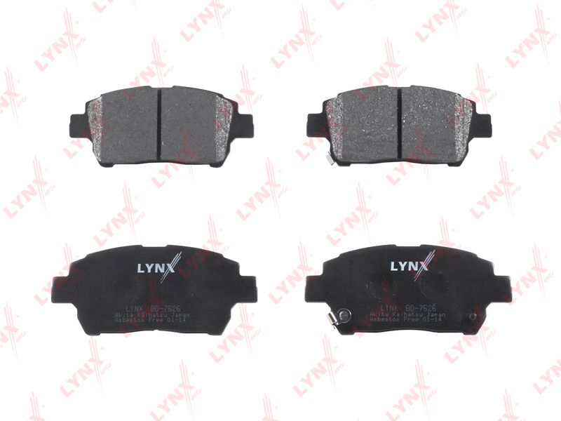 Колодки тормозные передние дисковые Toyota Celica/Echo/Yaris Verso 99>07 Lynx BD7526
Колодки тормозные передние дисковые Toyota Celica/Echo/Yaris Verso 99>07 Lynx BD7526