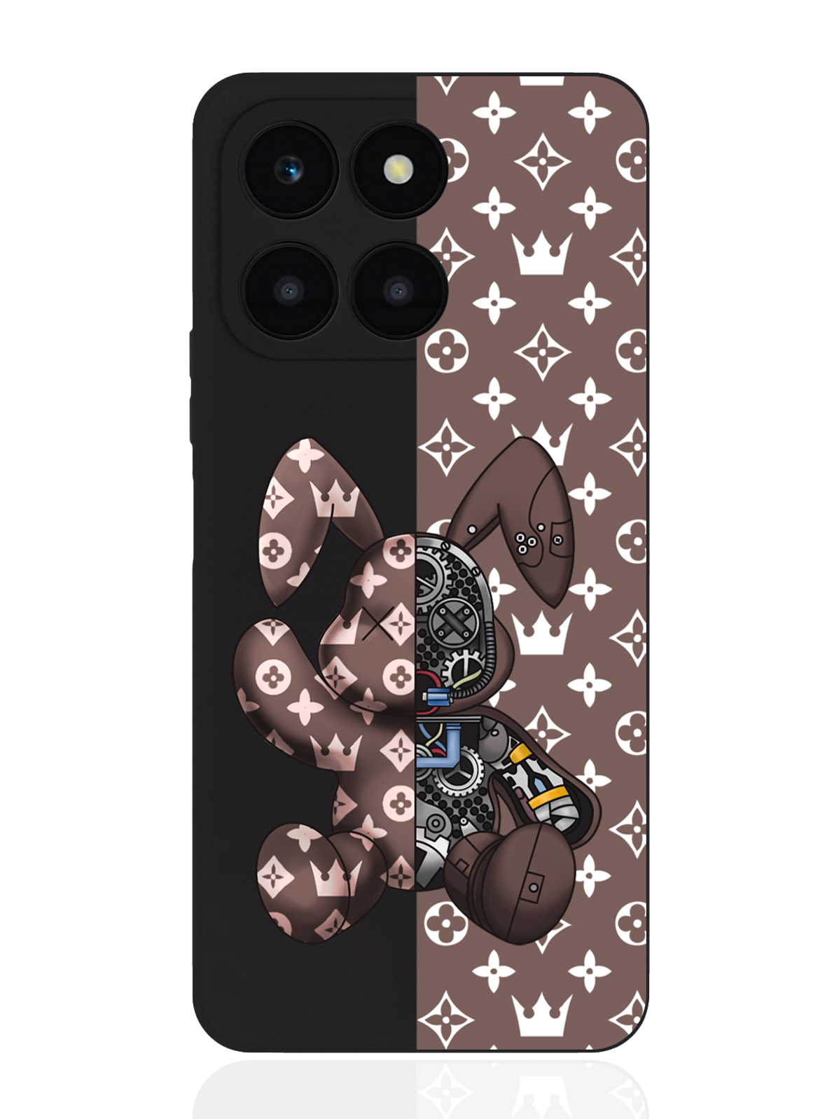 Чехол для смартфона Honor X6A черный силиконовый Коричневый заяц, Коричневый;черный;белый, Honor
Чехол для смартфона Honor X6A черный силиконовый Коричневый заяц, Коричневый;черный;белый, Honor