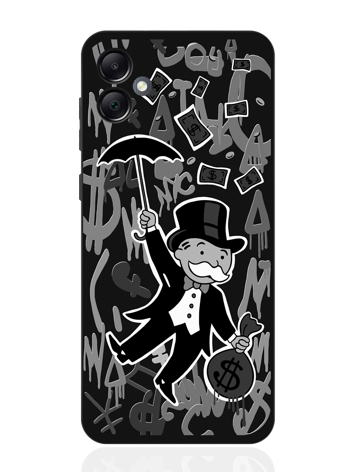 Чехол для смартфона Samsung A05 черный силиконовый Monopoly Black Edition, Разноцветный, Samsung
Чехол для смартфона Samsung A05 черный силиконовый Monopoly Black Edition, Разноцветный, Samsung