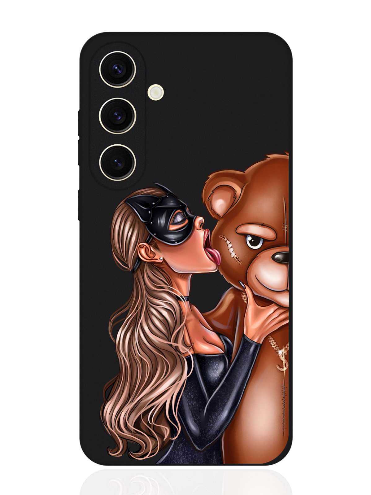 Чехол для смартфона Samsung S24 черный силиконовый Кошечка и мишка, Черный;коричневый, Samsung
Чехол для смартфона Samsung S24 черный силиконовый Кошечка и мишка, Черный;коричневый, Samsung