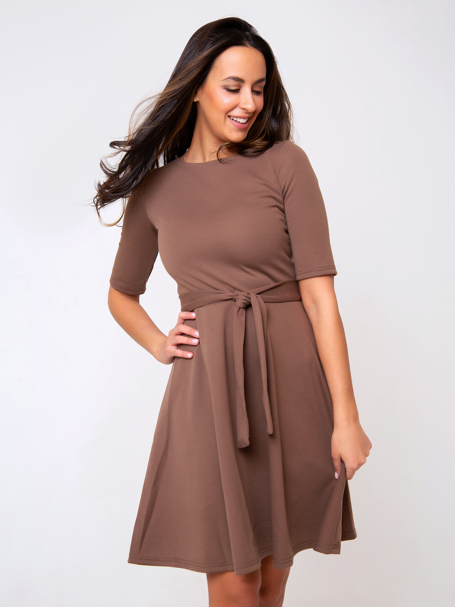 Платье женское RAPOSA 050 коричневое 56 RU, 050
Платье женское RAPOSA 050 коричневое 56 RU, 050