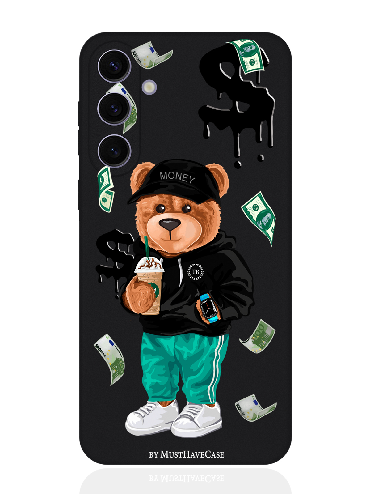 Чехол для смартфона Samsung S24 Plus черный силиконовый Tony Bear, Черный;зеленый;коричневый, Samsung
Чехол для смартфона Samsung S24 Plus черный силиконовый Tony Bear, Черный;зеленый;коричневый, Samsung
