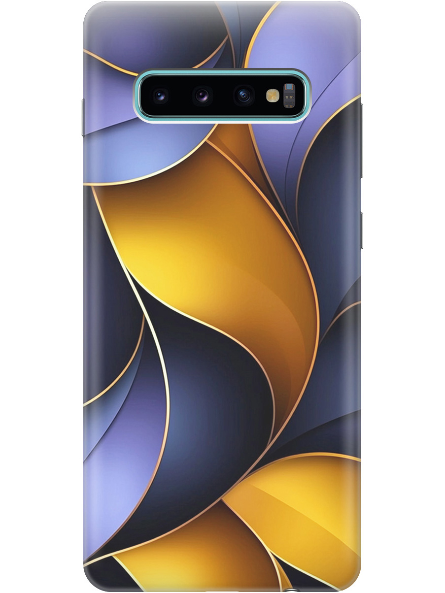 Силиконовый чехол на Samsung Galaxy S10+ с принтом "Желто-сиреневые изгибы", Прозрачный;желтый;фиолетовый, 720461131
Силиконовый чехол на Samsung Galaxy S10+ с принтом "Желто-сиреневые изгибы", Прозрачный;желтый;фиолетовый, 720461131