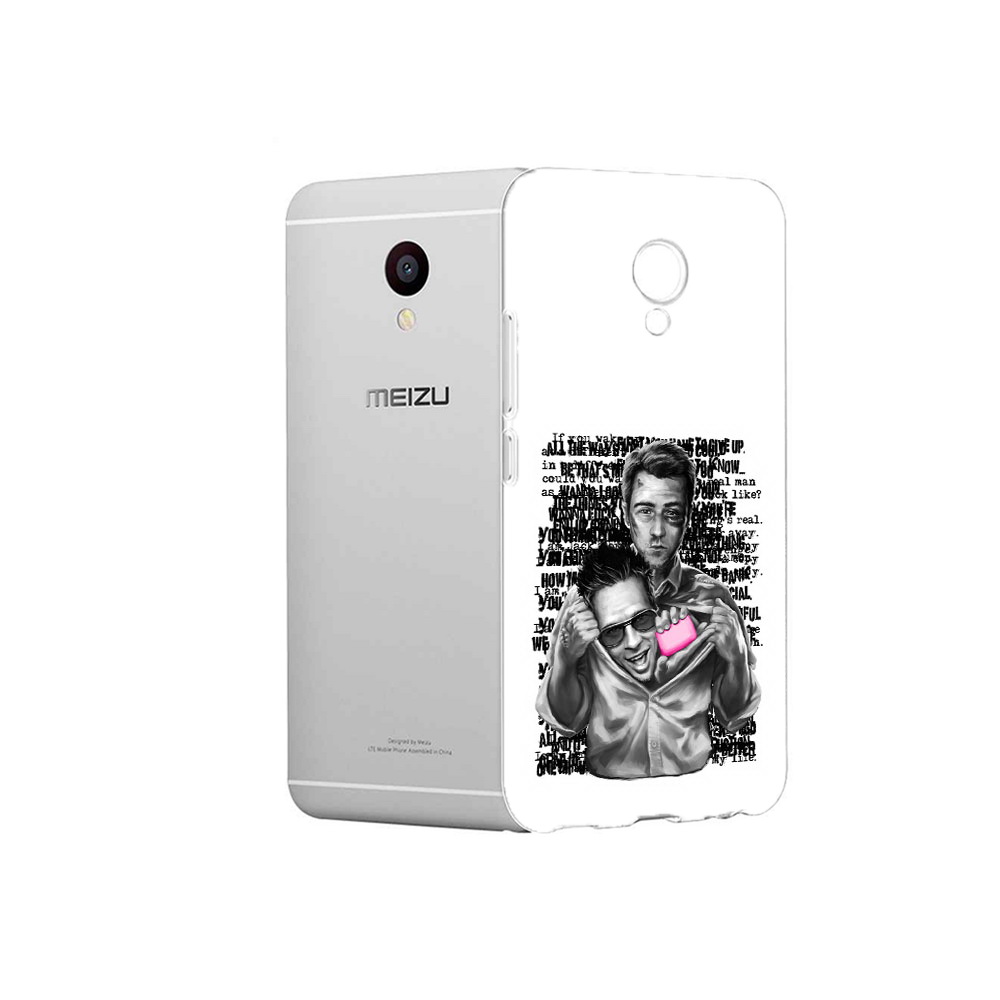 Чехол MyPads Tocco для Meizu M3 бойцовский клуб (PT46043.81.242), Прозрачный, Tocco 
Чехол MyPads Tocco для Meizu M3 бойцовский клуб (PT46043.81.242), Прозрачный, Tocco