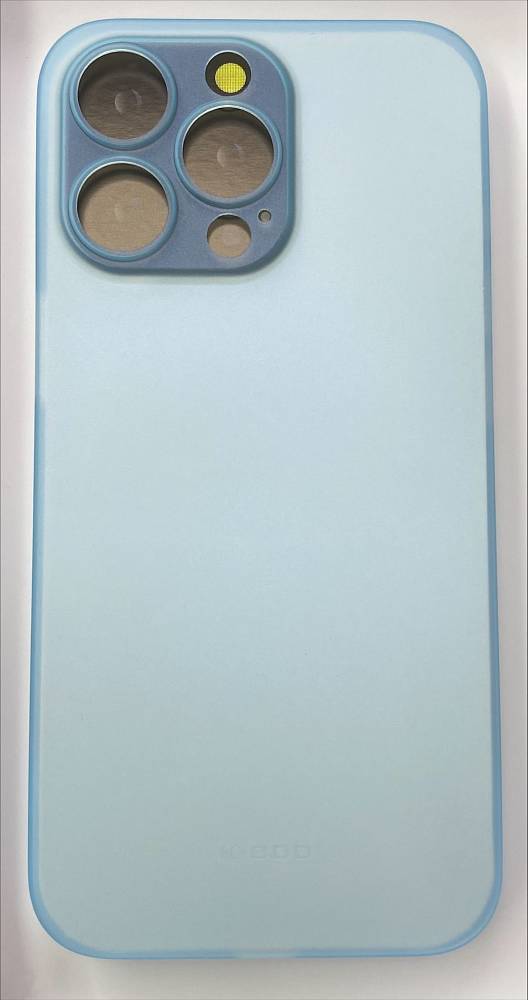 Чехол-накладка K-Doo Air Skin для iPhone 13 Pro Max пластиковый (прозрачно-голубой), 21344470
Чехол-накладка K-Doo Air Skin для iPhone 13 Pro Max пластиковый (прозрачно-голубой), 21344470