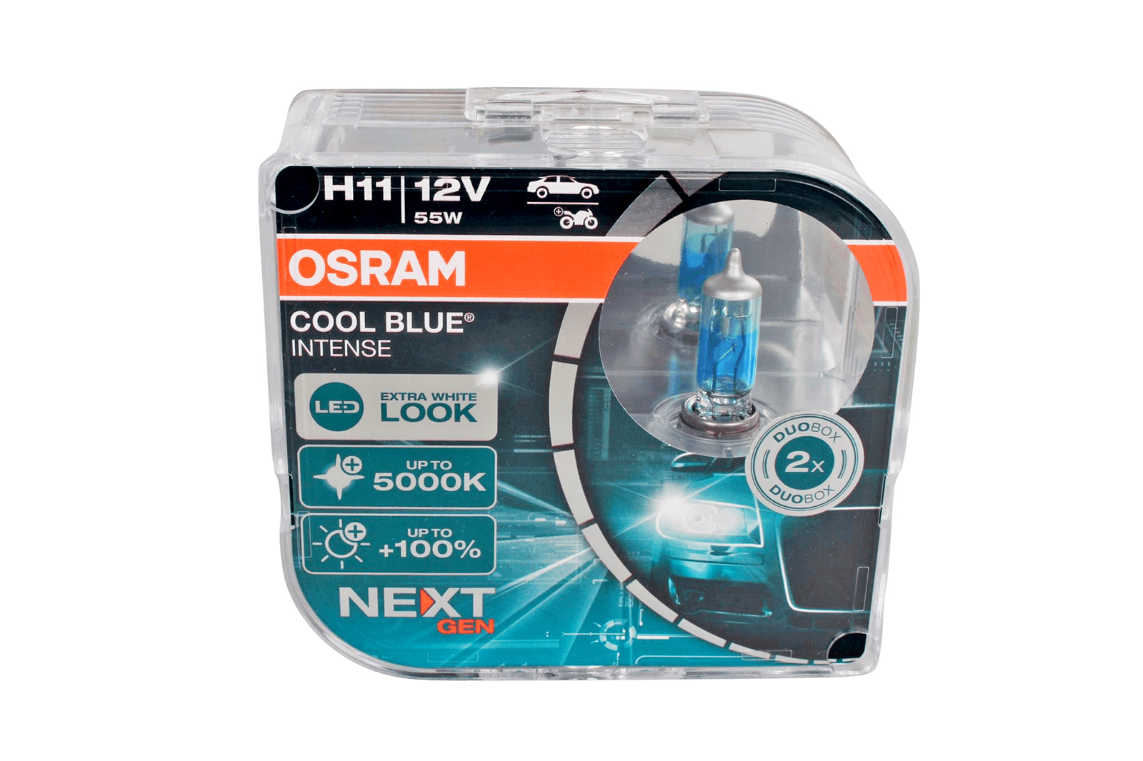 Набор ламп 12V 55W H11 OSRAM COOL BLUE INTENSE NextGen комплект O-64211 CBN2 EURO
Набор ламп 12V 55W H11 OSRAM COOL BLUE INTENSE NextGen комплект O-64211 CBN2 EURO