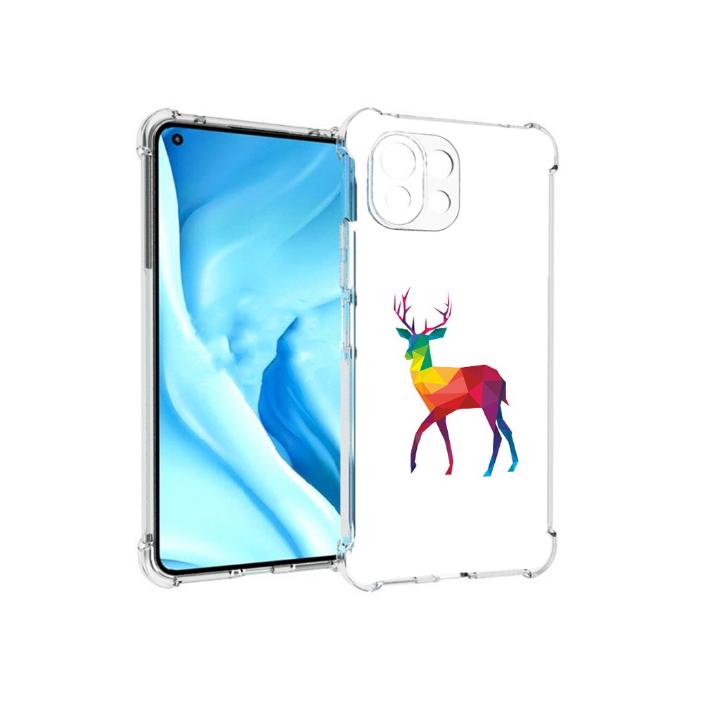 Чехол MyPads Tocco для Xiaomi Mi 11 Lite геометрический олень (PT159462.256.286), Прозрачный, Tocco
Чехол MyPads Tocco для Xiaomi Mi 11 Lite геометрический олень (PT159462.256.286), Прозрачный, Tocco