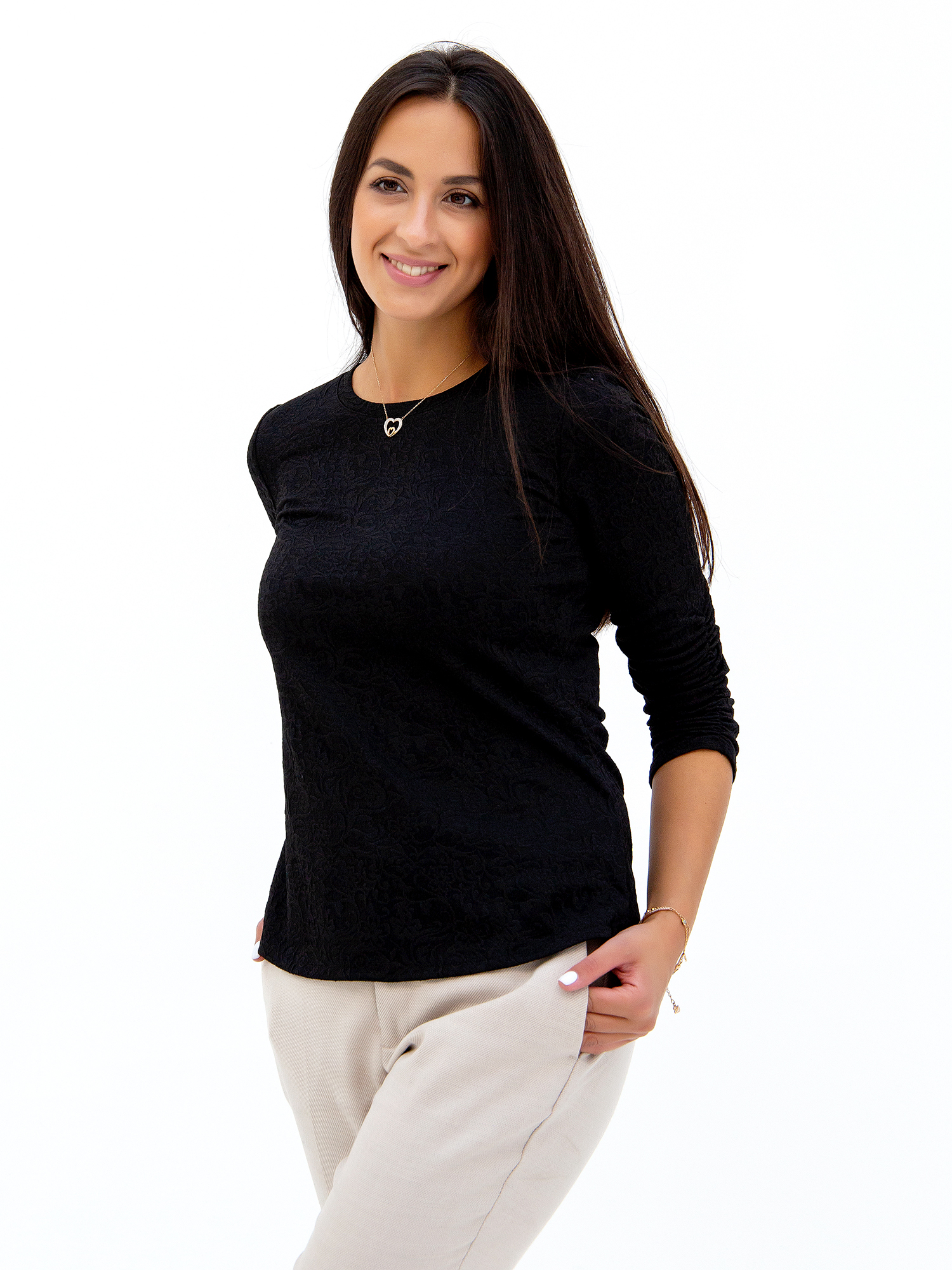 Джемпер женский RAPOSA 110 черный 54 RU, 110
Джемпер женский RAPOSA 110 черный 54 RU, 110