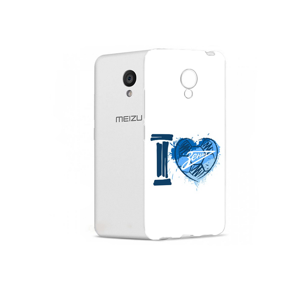 Чехол MyPads Tocco для Meizu M5 ФК я люблю зенит (PT62224.82.186), Прозрачный, Tocco 
Чехол MyPads Tocco для Meizu M5 ФК я люблю зенит (PT62224.82.186), Прозрачный, Tocco