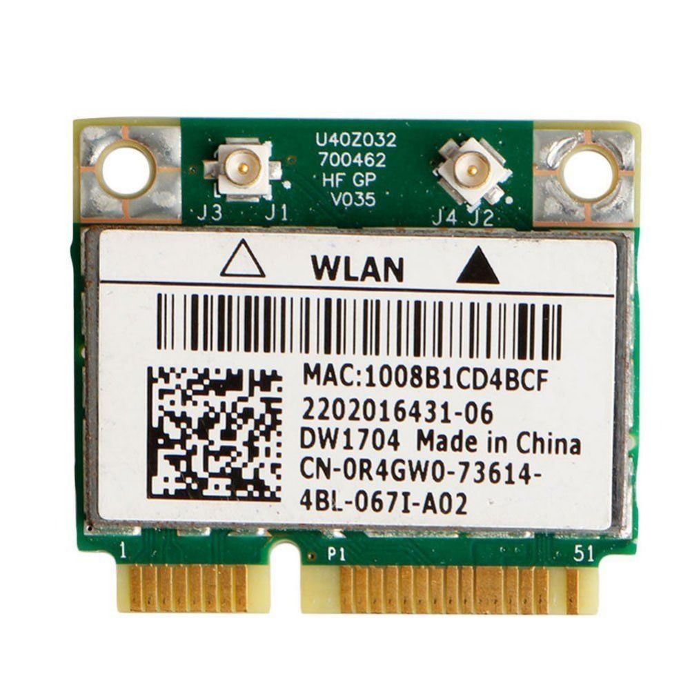 Приемник Wi-Fi NoBrand для компьютера Mini PCI-e 802.11b; 802.11g; 802.11n, Зеленый;белый
Приемник Wi-Fi NoBrand для компьютера Mini PCI-e 802.11b; 802.11g; 802.11n, Зеленый;белый