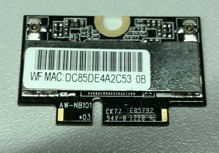 Приемник Wi-Fi NoBrand для компьютера Mini PCI-e 802.11b; 802.11g; 802.11n, Зеленый;белый
Приемник Wi-Fi NoBrand для компьютера Mini PCI-e 802.11b; 802.11g; 802.11n, Зеленый;белый