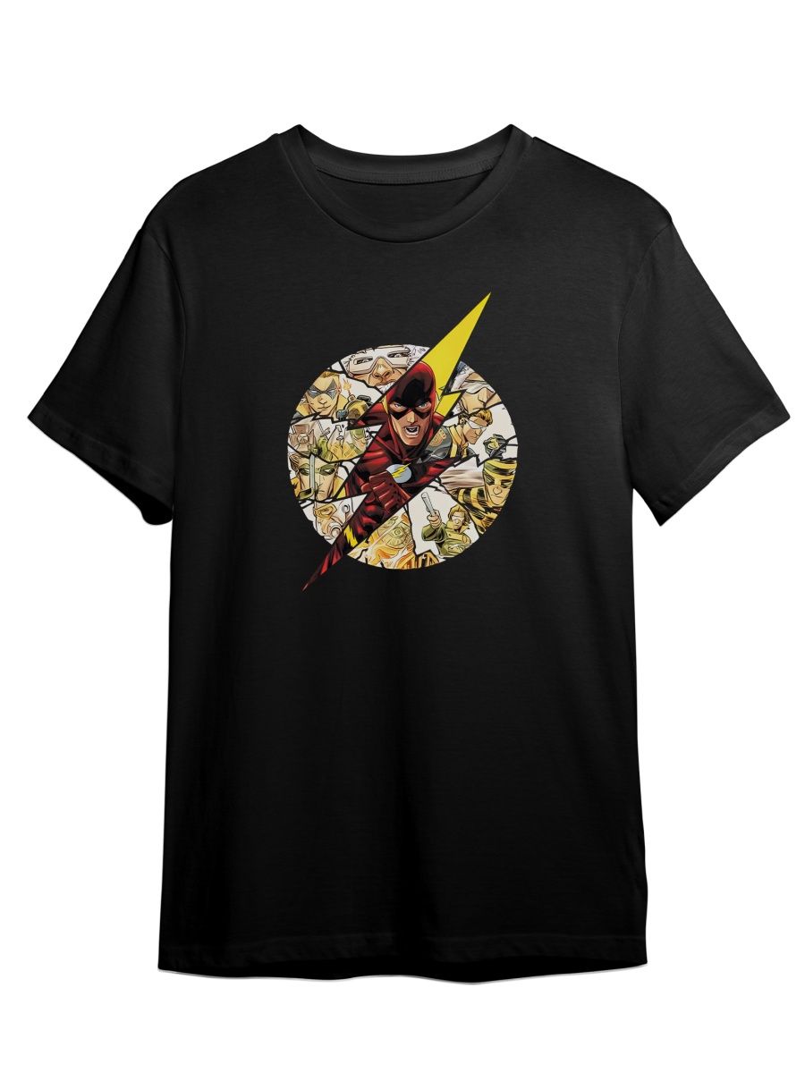 Футболка унисекс СувенирShop Flash/Флэш/DC 5 черная 3XL (56-58), Черный, "Flash/Флэш/DC" 5
Футболка унисекс СувенирShop Flash/Флэш/DC 5 черная 3XL (56-58), Черный, "Flash/Флэш/DC" 5