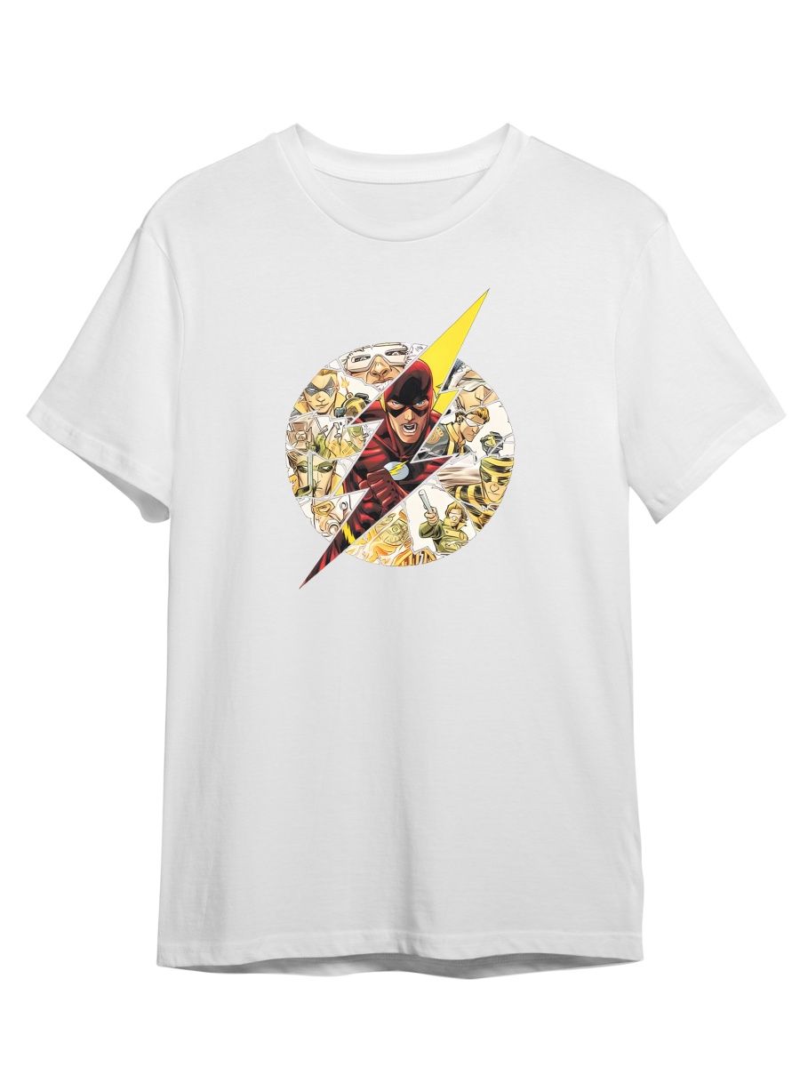 Футболка унисекс СувенирShop Flash/Флэш/DC 5 белая S (44-46), Белый, "Flash/Флэш/DC" 5
Футболка унисекс СувенирShop Flash/Флэш/DC 5 белая S (44-46), Белый, "Flash/Флэш/DC" 5
