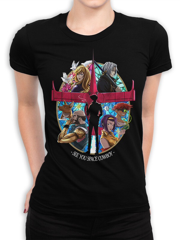 Футболка женская Dream Shirts Ковбой Бибоп - Спайк Шпигель черная M, Ковбой Бибоп - Спайк Шпигель
Футболка женская Dream Shirts Ковбой Бибоп - Спайк Шпигель черная M, Ковбой Бибоп - Спайк Шпигель