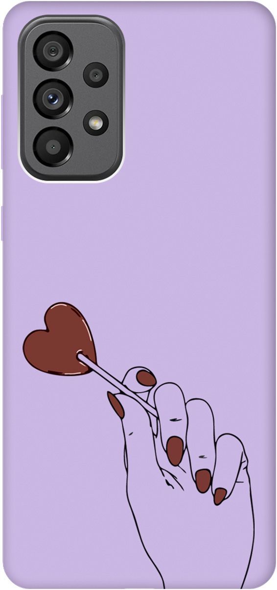 Чехол на Samsung Galaxy A73 5G с принтом "Heartbreaker" сиреневый, Фиолетовый;красный, 10586
Чехол на Samsung Galaxy A73 5G с принтом "Heartbreaker" сиреневый, Фиолетовый;красный, 10586