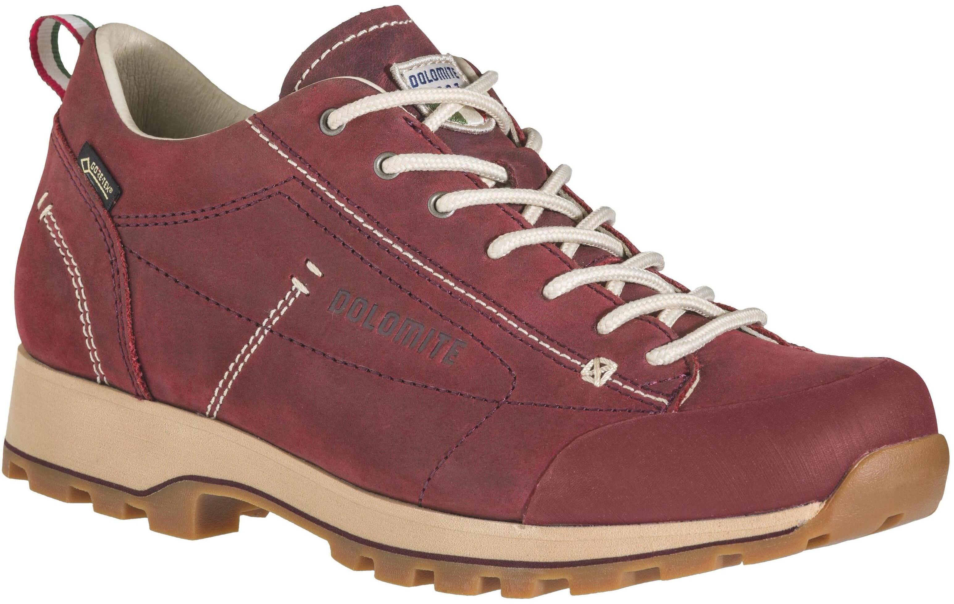 фото Полуботинки женские dolomite w's 54 low fg gtx бордовые 7 uk