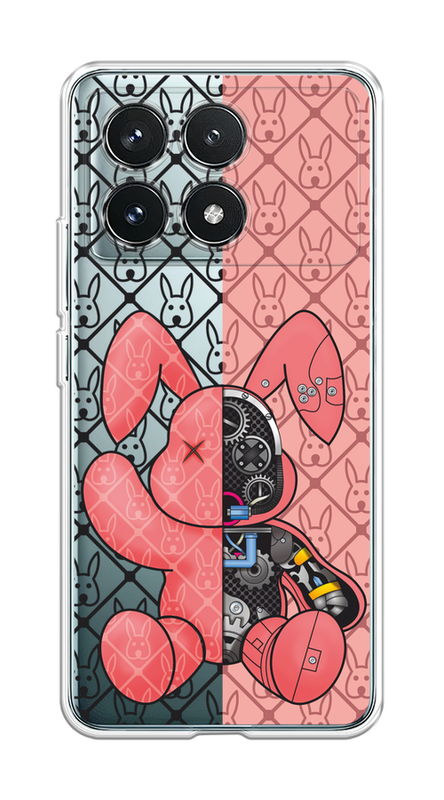 Чехол на Xiaomi Redmi K70 Pro 5G/K70 5G "Киборг-заяц розовый", Розовый;прозрачный;черный, 320850-1
Чехол на Xiaomi Redmi K70 Pro 5G/K70 5G "Киборг-заяц розовый", Розовый;прозрачный;черный, 320850-1