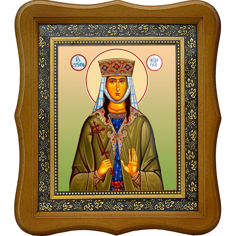 Шушаника (Шушаник, Сусанна) Ранская (Грузинская) Великомученица. Икона на холсте.
Шушаника (Шушаник, Сусанна) Ранская (Грузинская) Великомученица. Икона на холсте.