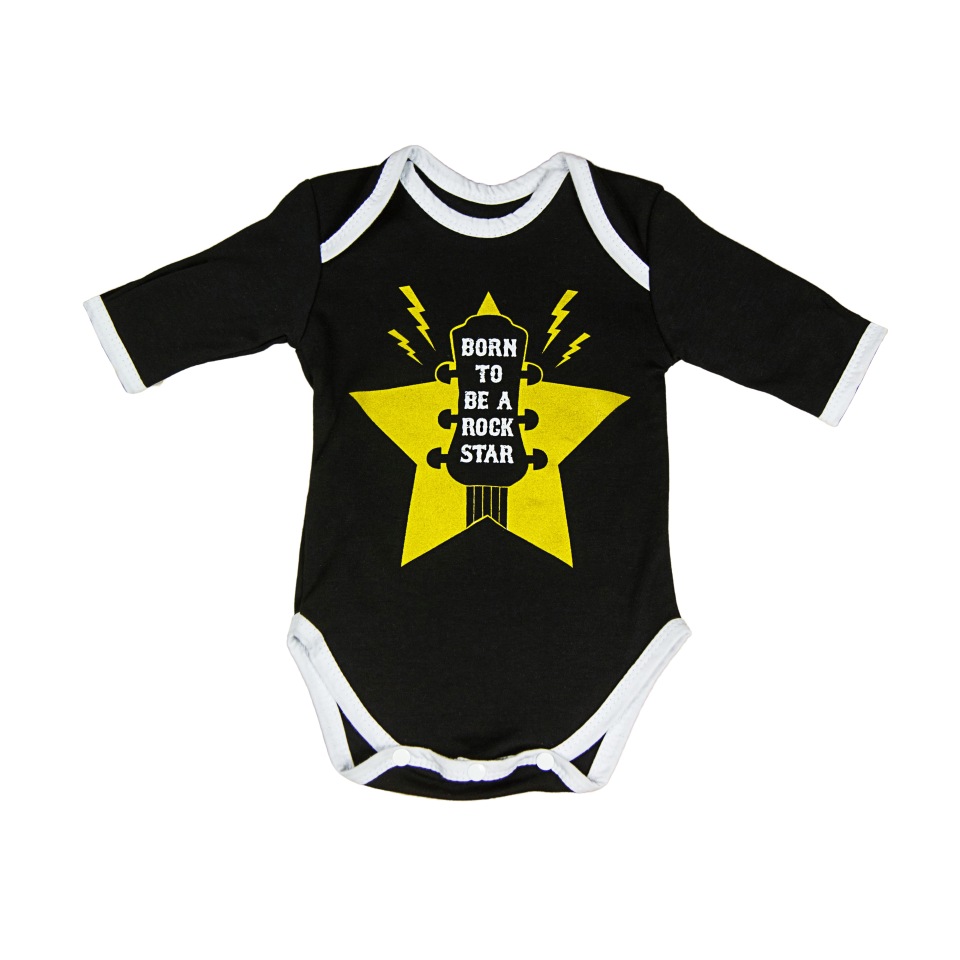 Боди детское с длинным рукавом Amarobaby (ROCK BABY 02 ROCK STAR) черный 68, AMARO-ODR202
Боди детское с длинным рукавом Amarobaby (ROCK BABY 02 ROCK STAR) черный 68, AMARO-ODR202