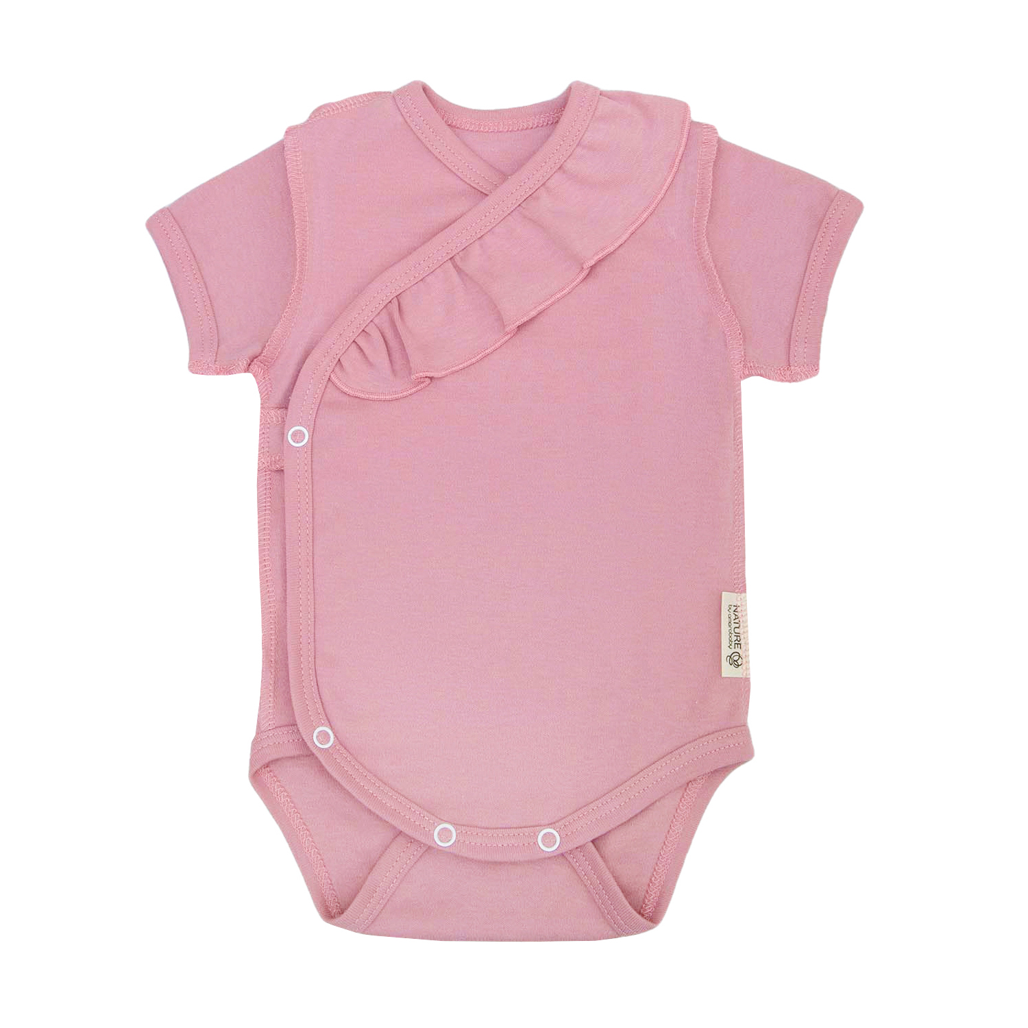 Боди детское с коротким рукавом Amarobaby Nature Зефир кимоно, с рюшем, розовый, 56, AB-OD21-N1
Боди детское с коротким рукавом Amarobaby Nature Зефир кимоно, с рюшем, розовый, 56, AB-OD21-N1