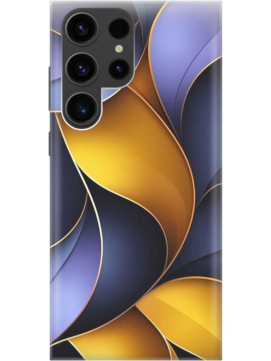 Силиконовый чехол на Samsung Galaxy S23 Ultra с принтом "Желто-сиреневые изгибы", Прозрачный;желтый;фиолетовый, 767959431
Силиконовый чехол на Samsung Galaxy S23 Ultra с принтом "Желто-сиреневые изгибы", Прозрачный;желтый;фиолетовый, 767959431