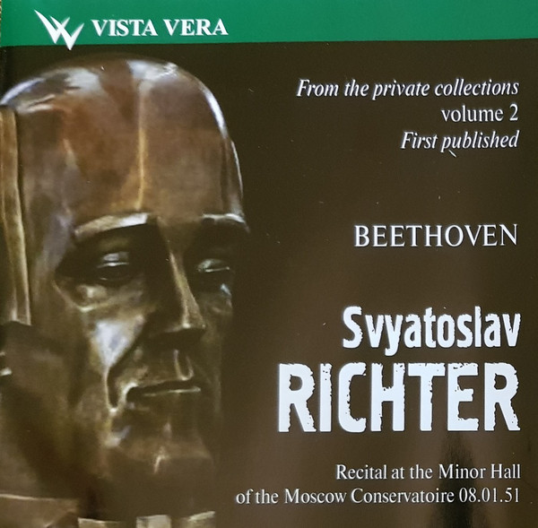 Beethoven Ludwig Van: Sviatoslav Richter. From The Private Collections. Volume 2 (1 CD)
Beethoven Ludwig Van: Sviatoslav Richter. From The Private Collections. Volume 2 (1 CD)