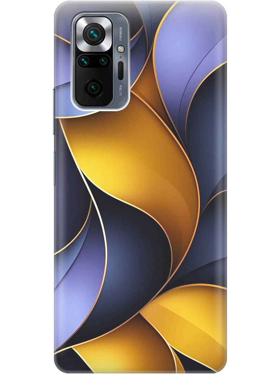Силиконовый чехол на Xiaomi Redmi Note 10 Pro с принтом "Желто-сиреневые изгибы", Прозрачный;желтый;фиолетовый, 725168131
Силиконовый чехол на Xiaomi Redmi Note 10 Pro с принтом "Желто-сиреневые изгибы", Прозрачный;желтый;фиолетовый, 725168131
