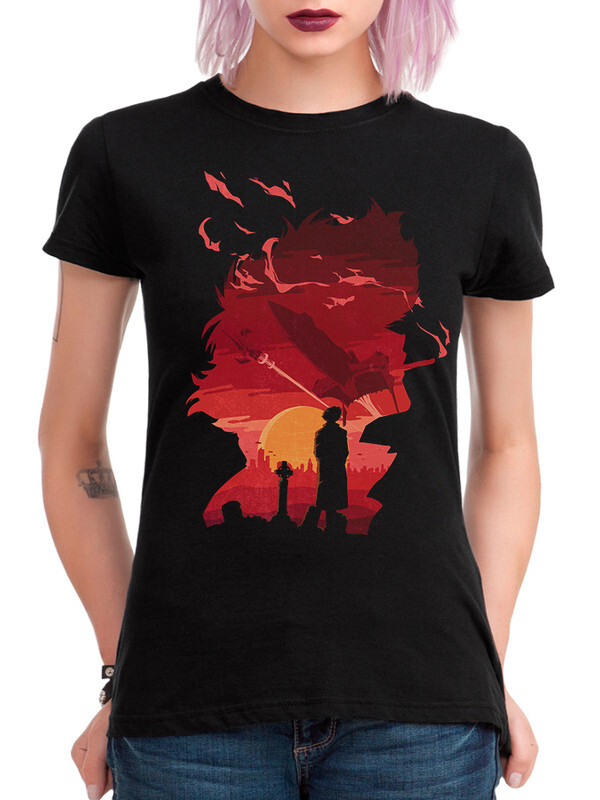 Футболка женская Dream Shirts Cowboy Bebop - Ковбой Бибоп черная S, Черный, Cowboy Bebop - Ковбой Бибоп
Футболка женская Dream Shirts Cowboy Bebop - Ковбой Бибоп черная S, Черный, Cowboy Bebop - Ковбой Бибоп