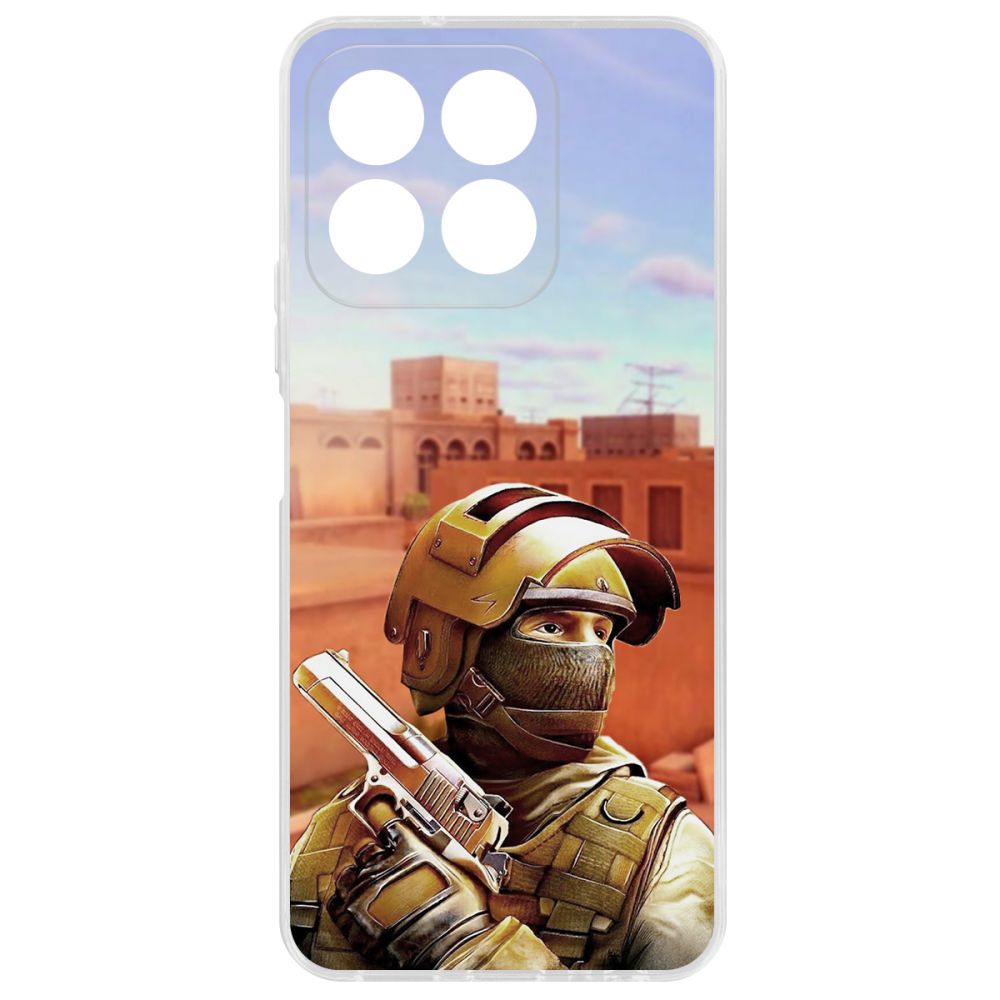 Чехол-накладка Krutoff Clear Case Cтандофф 2 (Standoff 2) - Спец для Honor X8b, Прозрачный
Чехол-накладка Krutoff Clear Case Cтандофф 2 (Standoff 2) - Спец для Honor X8b, Прозрачный