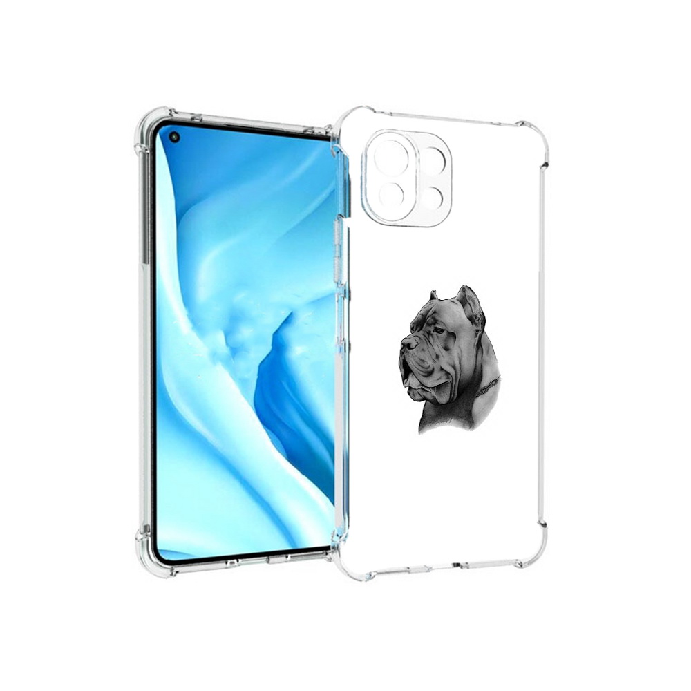 Чехол MyPads Tocco для Xiaomi Mi 11 Lite грозный бульдог (PT159462.256.300), Прозрачный, Tocco
Чехол MyPads Tocco для Xiaomi Mi 11 Lite грозный бульдог (PT159462.256.300), Прозрачный, Tocco