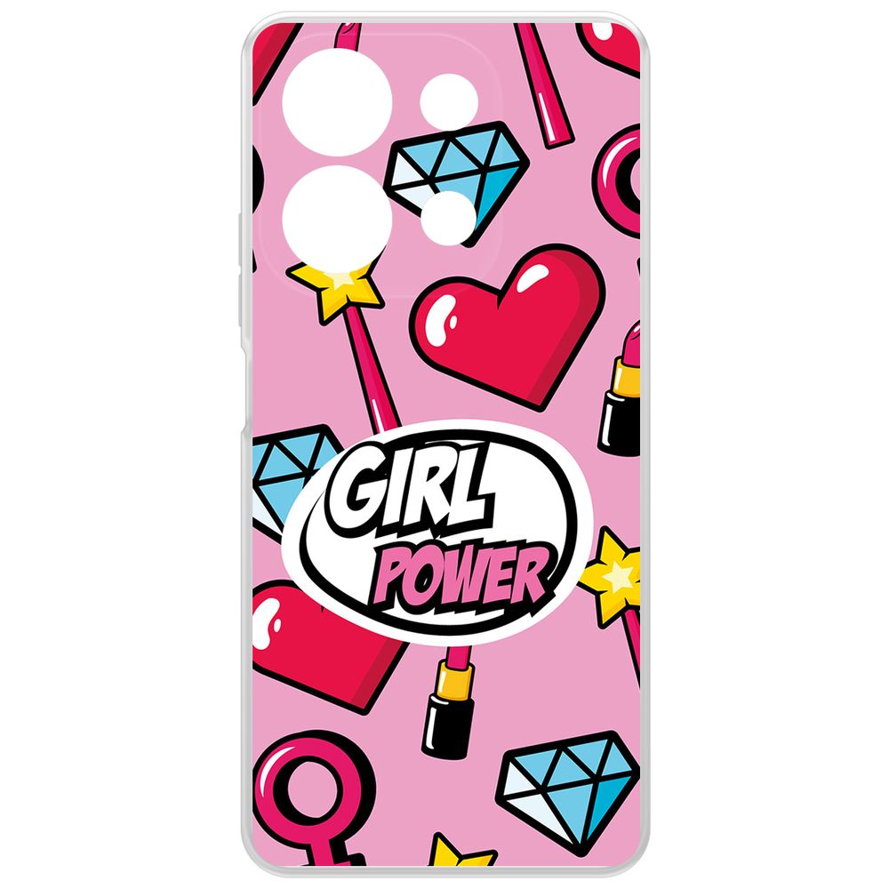 Чехол-накладка Krutoff Clear Case Girl Power для Xiaomi Redmi Note 13 4G, Прозрачный
Чехол-накладка Krutoff Clear Case Girl Power для Xiaomi Redmi Note 13 4G, Прозрачный