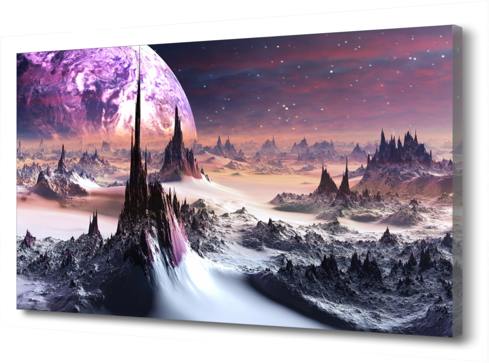Картина на холсте Космический пейзаж. Фентези. PRC-1548 (45x30см). Натуральный холст
Картина на холсте Космический пейзаж. Фентези. PRC-1548 (45x30см). Натуральный холст