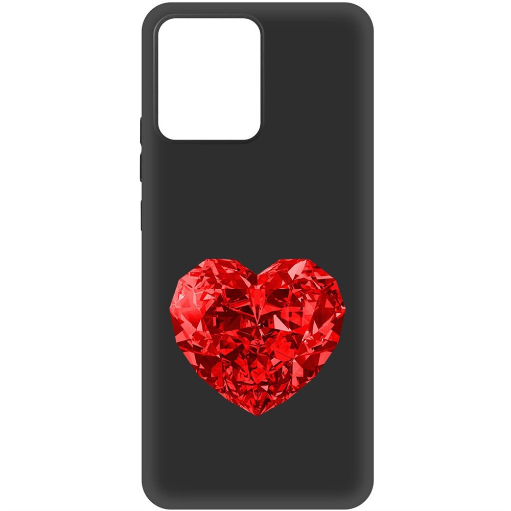 Чехол-накладка Krutoff Soft Case Рубиновое сердце для Realme Narzo 50i Prime черный
Чехол-накладка Krutoff Soft Case Рубиновое сердце для Realme Narzo 50i Prime черный