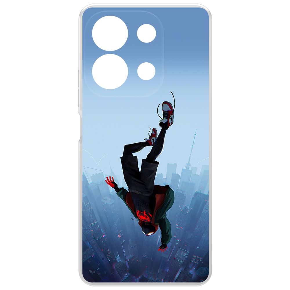 Чехол-накладка Krutoff Clear Case Человек-Паук. Майлз Моралес для Xiaomi Redmi Note 13 4G, Прозрачный
Чехол-накладка Krutoff Clear Case Человек-Паук. Майлз Моралес для Xiaomi Redmi Note 13 4G, Прозрачный