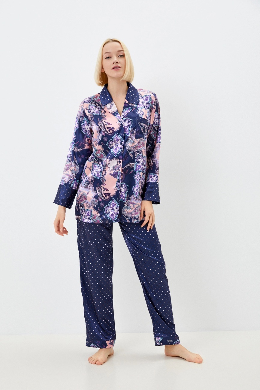 Пижама женская VIENETTA 161068_5068 синяя XL, Синий, 161068_5068
Пижама женская VIENETTA 161068_5068 синяя XL, Синий, 161068_5068