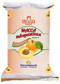 Творожная масса Молоко курага 8% БЗМЖ 200 г 
Творожная масса Молоко курага 8% БЗМЖ 200 г