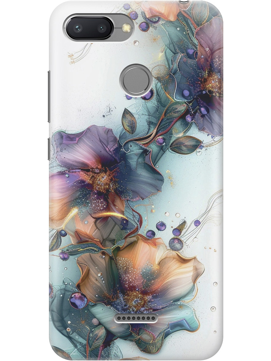 Силиконовый чехол на Xiaomi Redmi 6 с принтом "Мистические цветы", Прозрачный;белый;зеленый, 718587010
Силиконовый чехол на Xiaomi Redmi 6 с принтом "Мистические цветы", Прозрачный;белый;зеленый, 718587010
