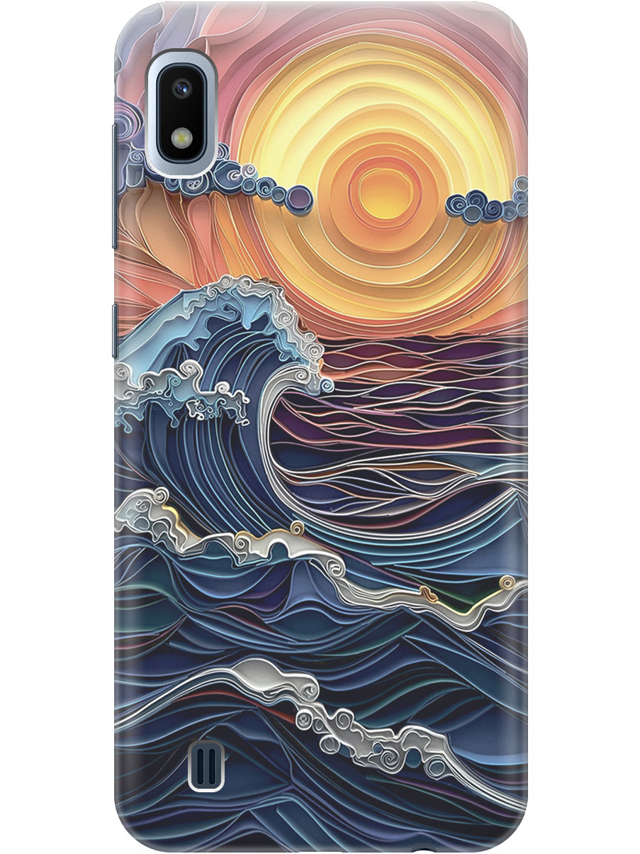 Силиконовый чехол на Samsung Galaxy A10 с принтом "Волны на закате", Прозрачный;оранжевый;синий, 720804210
Силиконовый чехол на Samsung Galaxy A10 с принтом "Волны на закате", Прозрачный;оранжевый;синий, 720804210