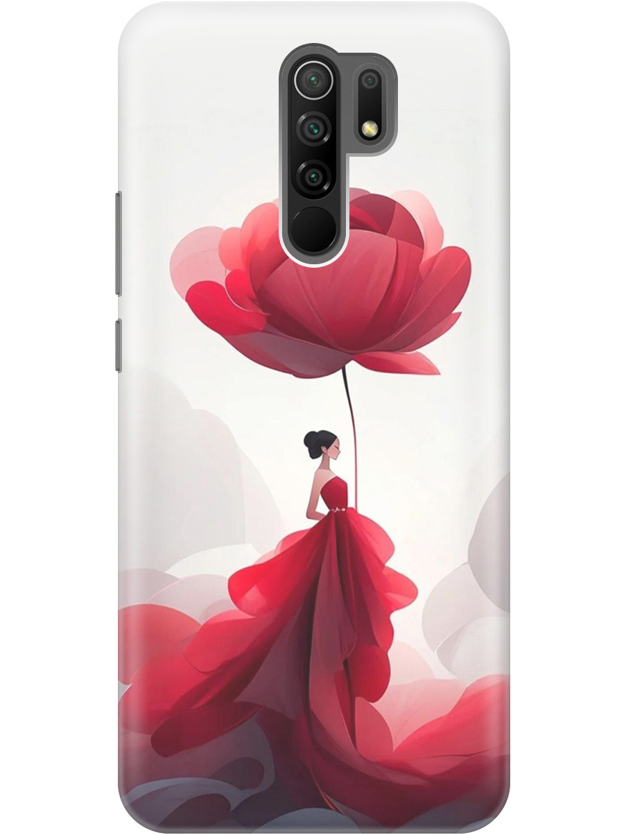 Силиконовый чехол на Xiaomi Redmi 9 с рисунком "Цветочная девушка в красном", Белый;красный, 20000748
Силиконовый чехол на Xiaomi Redmi 9 с рисунком "Цветочная девушка в красном", Белый;красный, 20000748