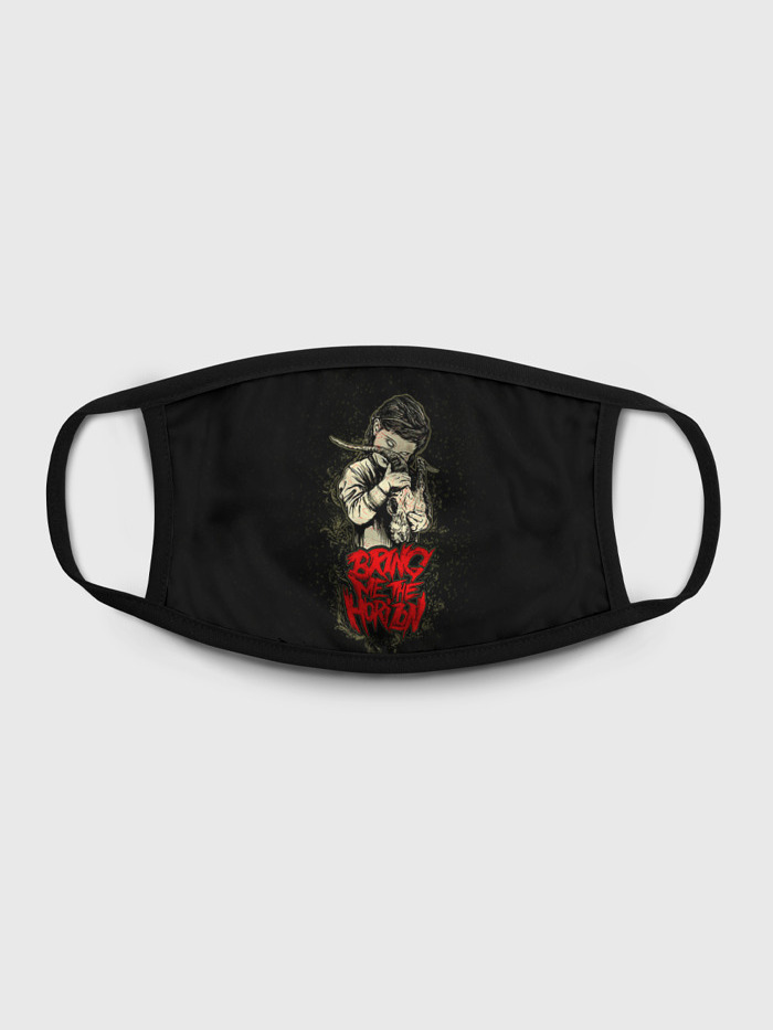 Многоразовая маска унисекс Burnettie Bring Me The Horizon, Разноцветный, Bring Me The Horizon
Многоразовая маска унисекс Burnettie Bring Me The Horizon, Разноцветный, Bring Me The Horizon