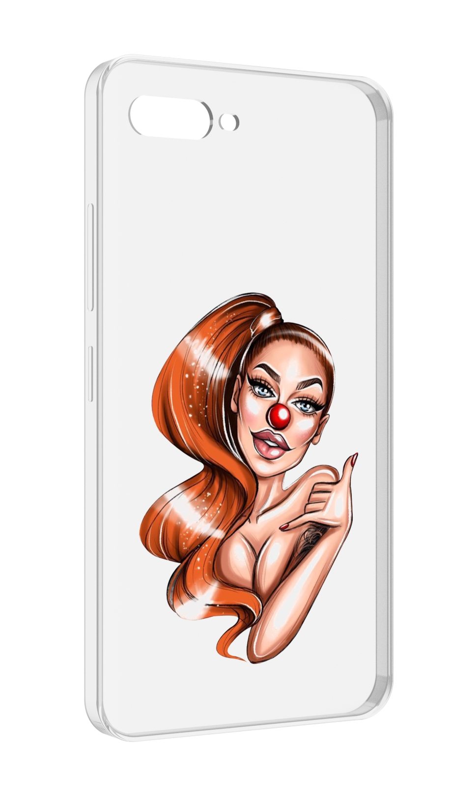 Чехол MyPads девушка-клоун для ITEL A25 / ITEL A25 Pro / ITEL A35, Прозрачный, Tocco
Чехол MyPads девушка-клоун для ITEL A25 / ITEL A25 Pro / ITEL A35, Прозрачный, Tocco