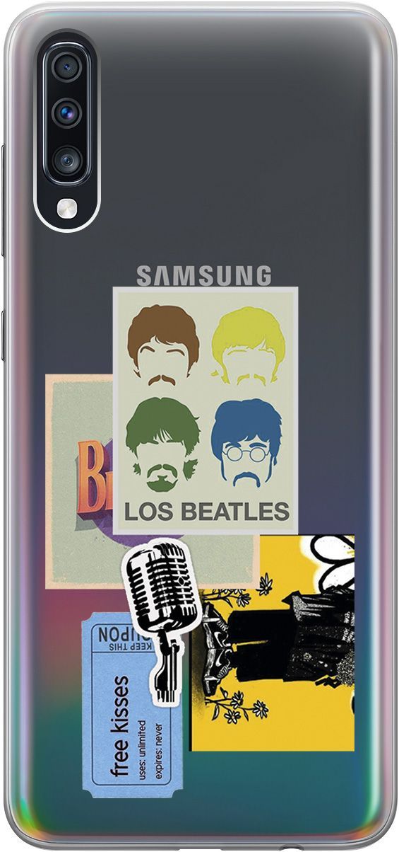 Чехол на Samsung Galaxy A70/A70s "Beatles Stickers" прозрачный, Прозрачный;бежевый, 5398
Чехол на Samsung Galaxy A70/A70s "Beatles Stickers" прозрачный, Прозрачный;бежевый, 5398