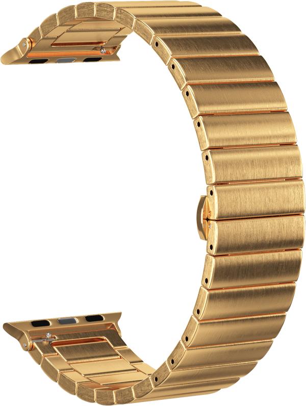 Ремешок стальной GSMIN Steel Collection для Apple Watch Series 3 38/40 (Золотистый)
Ремешок стальной GSMIN Steel Collection для Apple Watch Series 3 38/40 (Золотистый)